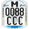 Matrícula para patinete eléctrico VMP Matrícula para patinete eléctrico VMP personalizada