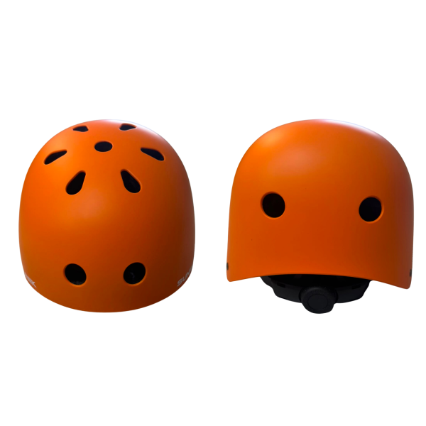 Casco urbano regulable talla L — naranja