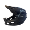 Casco integral MTB talla L — negro y gris