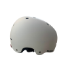 Casco urbano regulable con luz trasera talla L — blanco