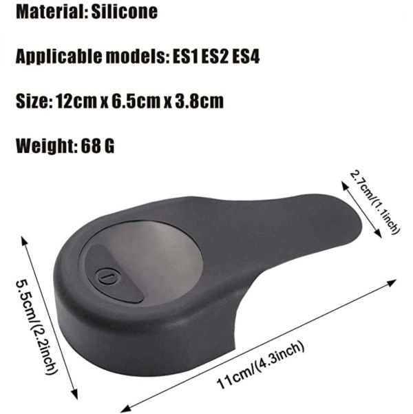Tapa Protector Silicona de Pantalla Ninebot ES Tapa Protector Silicona de Pantalla Ninebot ES
