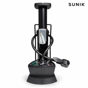 Bomba de pie compacta SUNIK con manómetro