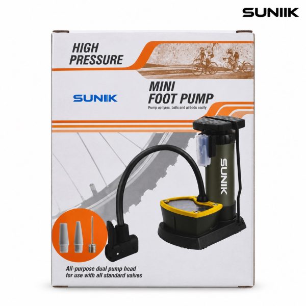Caja de la bomba de pie compacta SUNIK